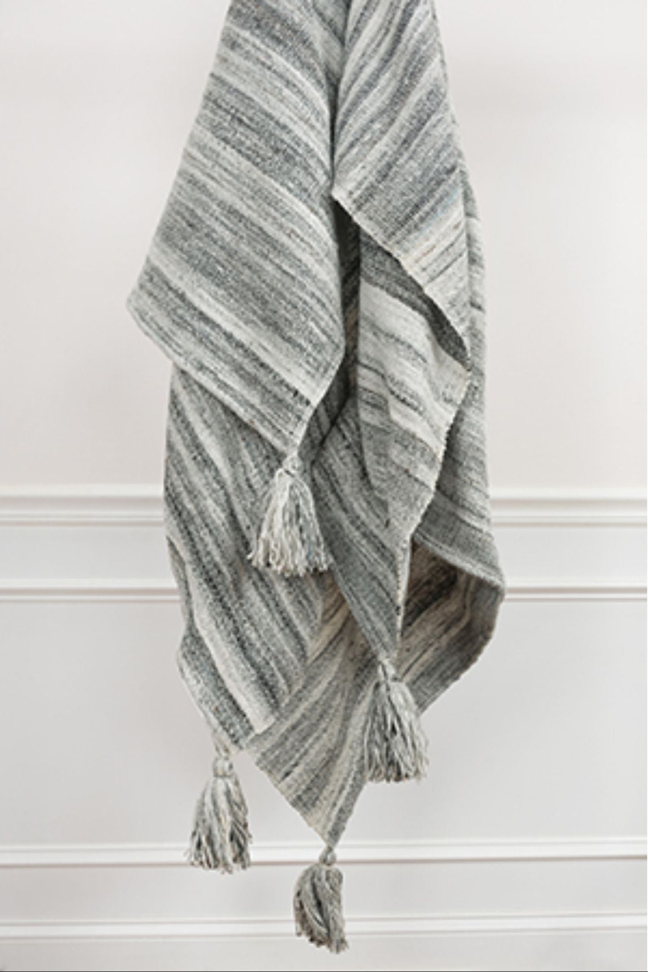 Gray Woven 100% Poly Pet Throw Blanket-0