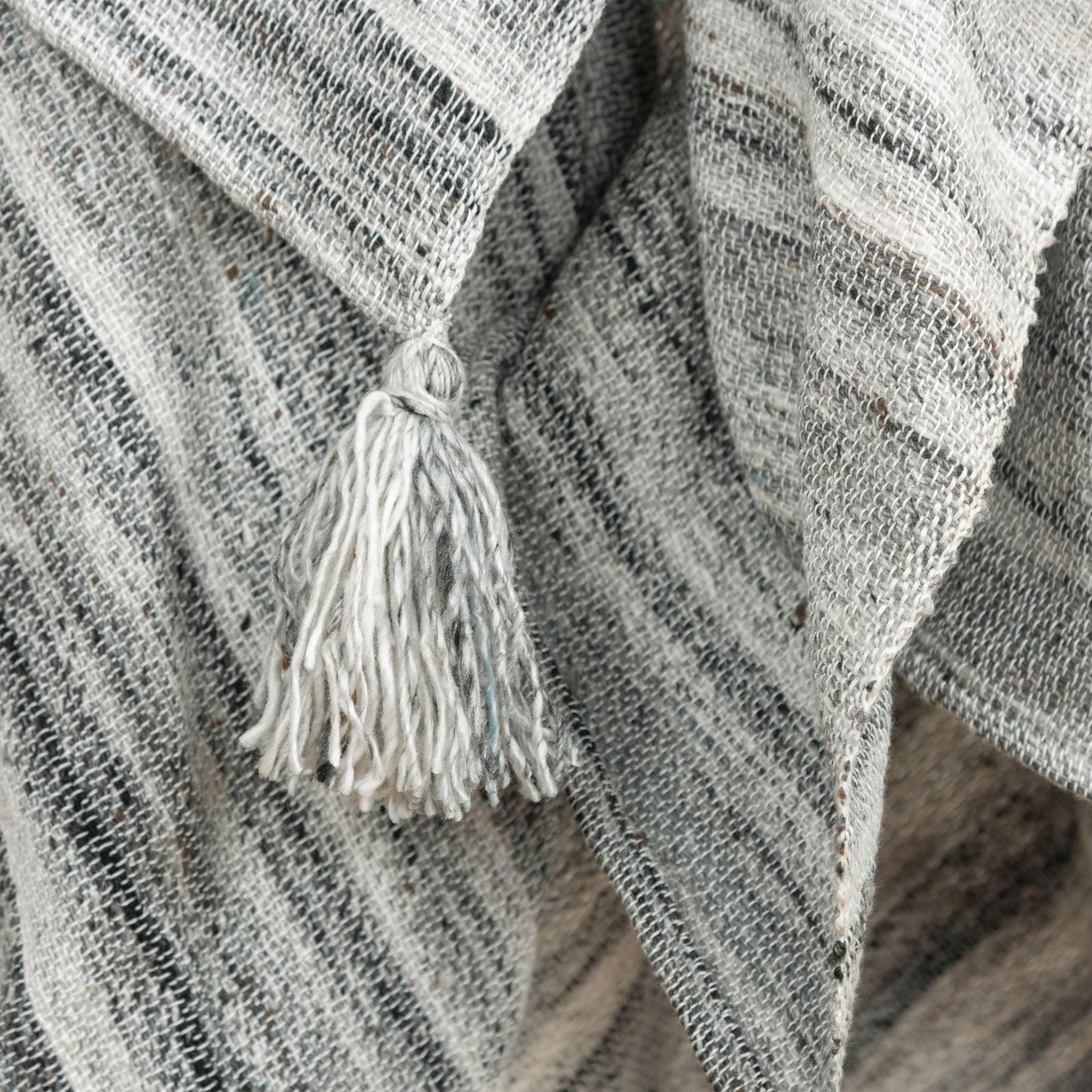 Gray Woven 100% Poly Pet Throw Blanket-6