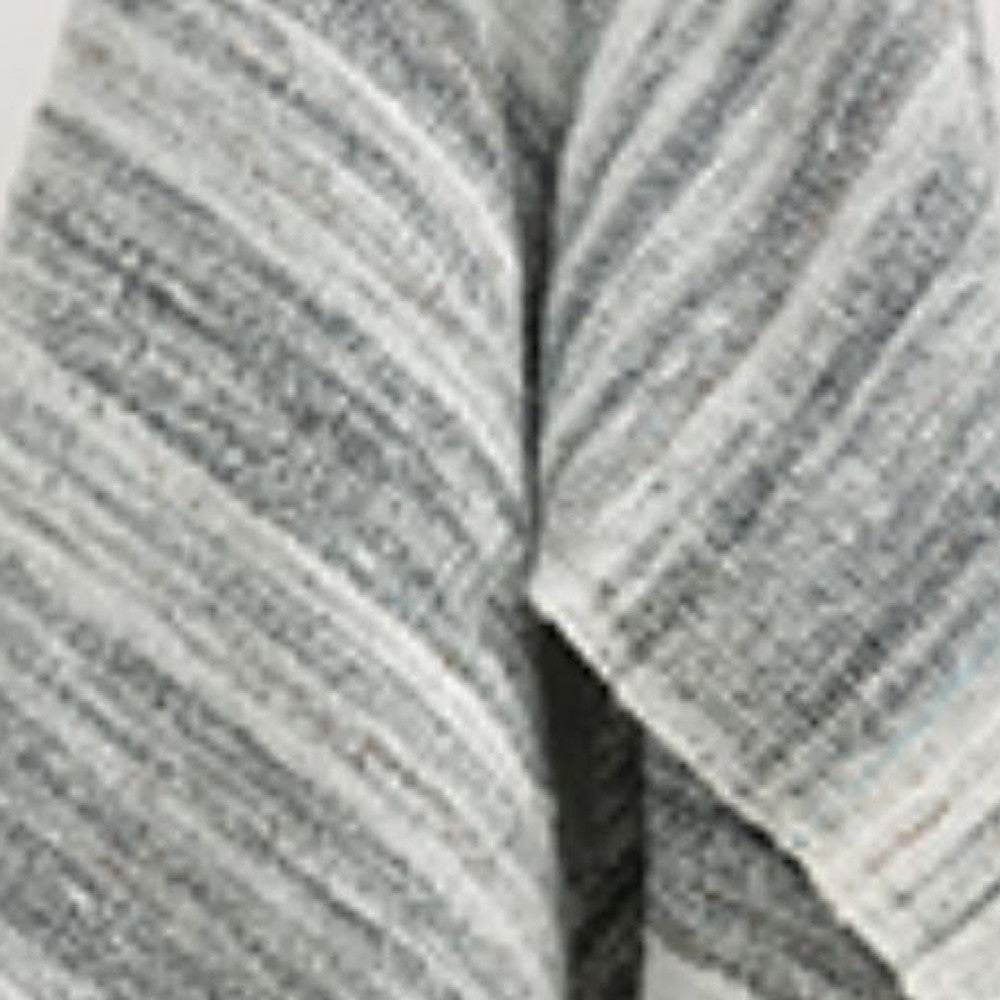 Gray Woven 100% Poly Pet Throw Blanket-4