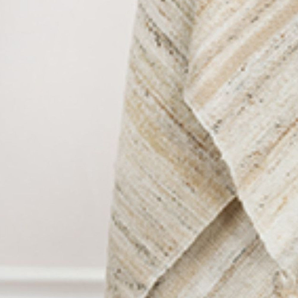 Beige Woven 100% Poly Pet Throw Blanket-5