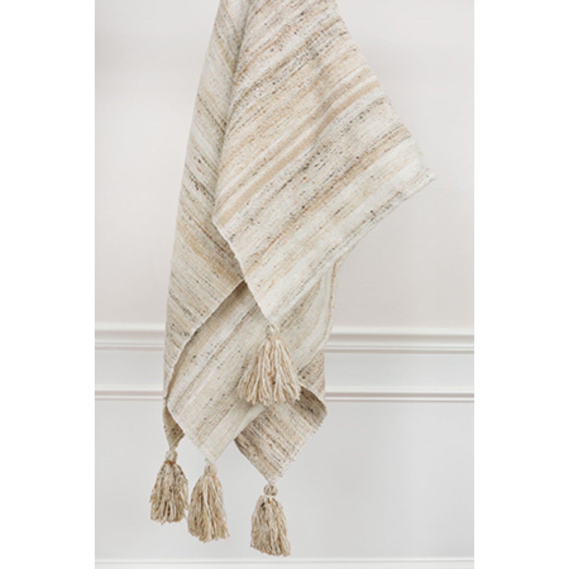 Beige Woven 100% Poly Pet Throw Blanket-0