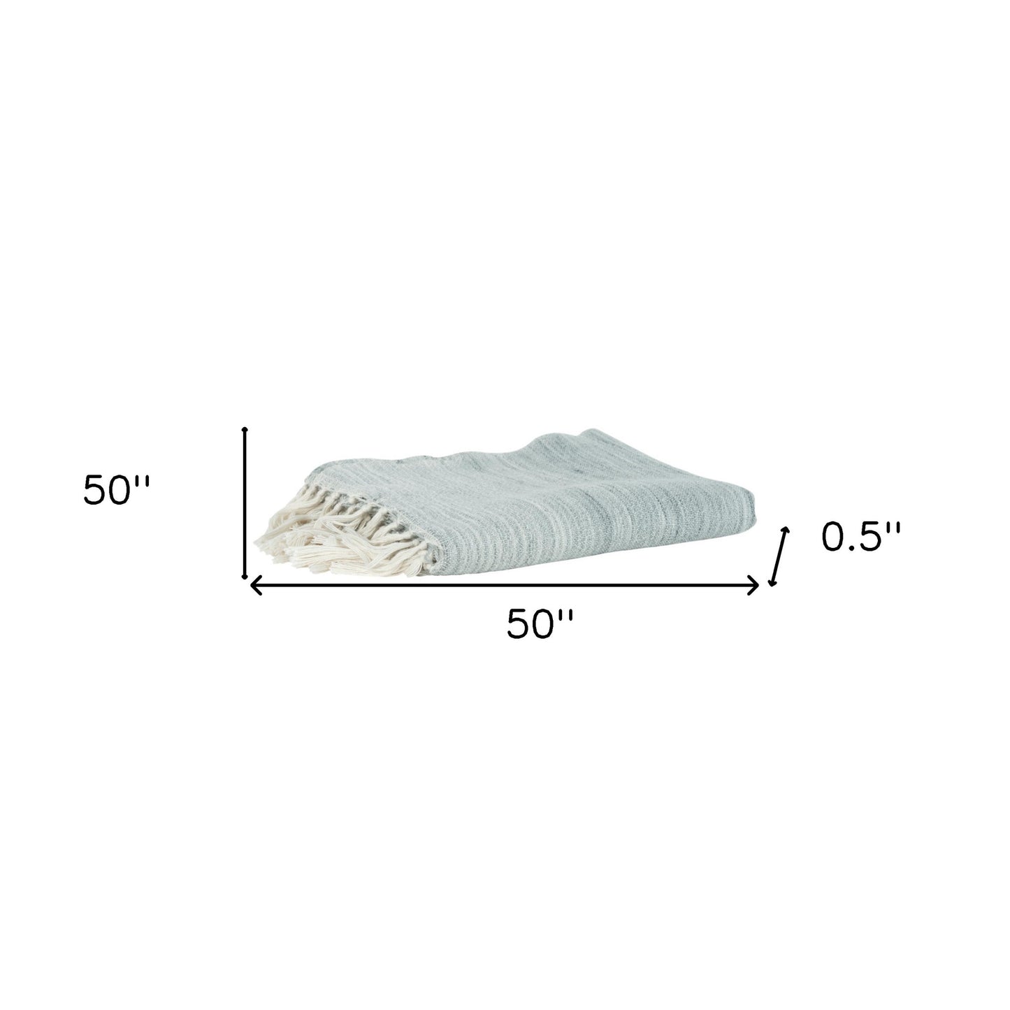 Gray Woven 100% Poly Pet Throw Blanket-5