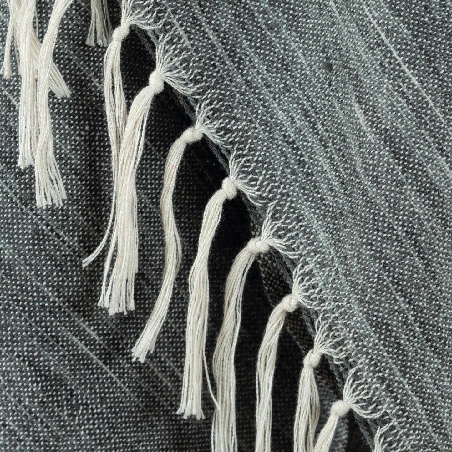 Black Woven 100% Poly Pet Throw Blanket-5