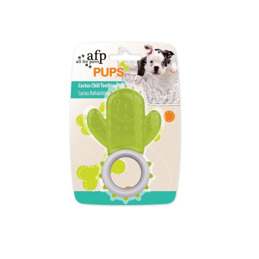 Puppy Teething Toy Cactus - Dog Dental Gel Cold Chew - Non Toxic AFP-0